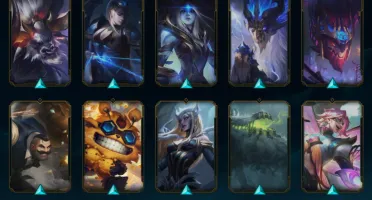 Conta Feminina unranked (84 skins incluindo mitica do lee)