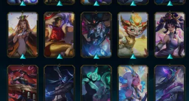 Conta Feminina unranked (84 skins incluindo mitica do lee)