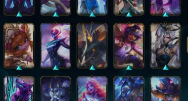 Conta Feminina unranked (84 skins incluindo mitica do lee)
