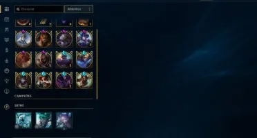 VENDO CONTA LOL, UNRANKED Ex-Diamante IV, 116 skins