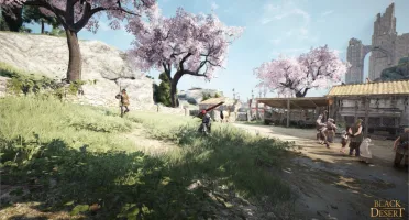 Black Desert SA Warrior com varíos items/p2w