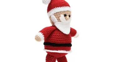 Papai Noel em amigurumi