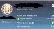 CONTA AR 20 COM KEQING, ESPADA CELESTIAL - GENSHIN IMPACT