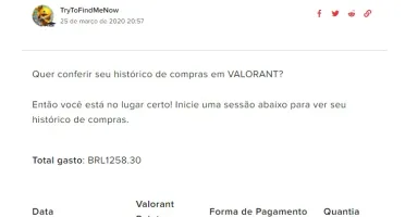 CONTA VALORANT, MAIS DE 1.2k EM SKINS + CONTA LOL