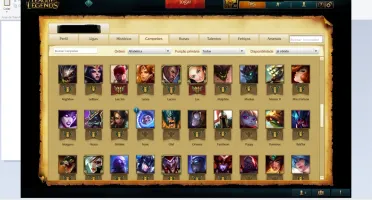Conta League Of Legends