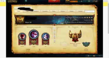 Conta League Of Legends