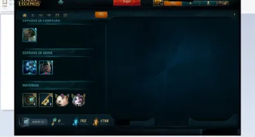 Conta League Of Legends