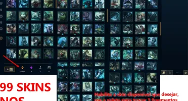 Acc LoL 2012 NV.271 c/ Ryze Triunf.+83 Skins+Espólios+BRINDE