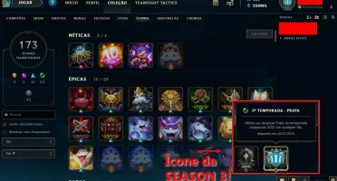 Acc LoL 2012 NV.271 c/ Ryze Triunf.+83 Skins+Espólios+BRINDE