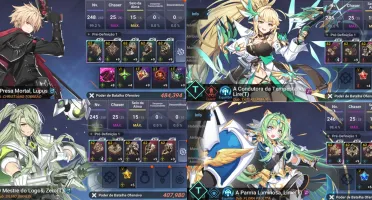 V>Conta Grand Chase Mobile + Level 150 + 40K Gemas