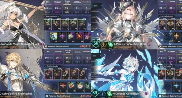 V>Conta Grand Chase Mobile + Level 150 + 40K Gemas