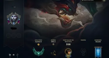 Conta LOL com skins