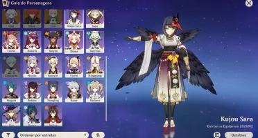 Eula + Ayaka c1 + Keqing, acc ar 42 e muito a explorar