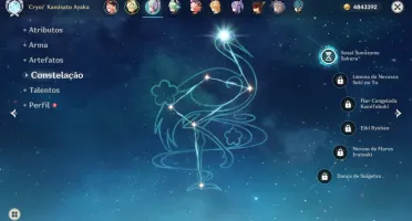 Eula + Ayaka c1 + Keqing, acc ar 42 e muito a explorar