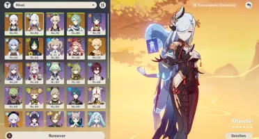 Genshin Impact AR55 Ayaka+Bis Shenhe+Bis Baizhu+Bis