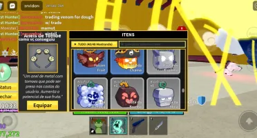Conta Blox Fruits Com Mamute E Veneno