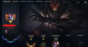 [Entrega Automática] Conta Lol Ouro, 58 Skins, 2 Lendárias