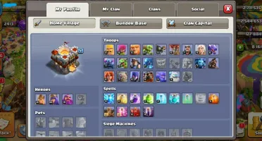Clash of Clans TH/CV 11 full