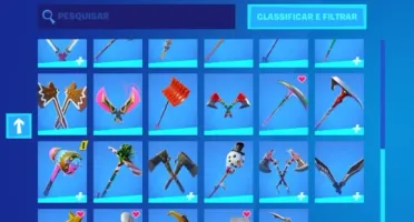 Conta de Fortnite Com muitas Skins e picaretas Raras.