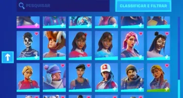 Conta de Fortnite Com muitas Skins e picaretas Raras.