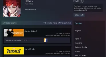Conta PRIME  CS2 (Preço mais barato do mercado), FULL ACESSO
