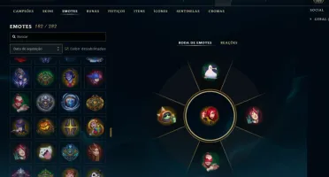 Conta lol lvl 702, 242 skins, esmerald 2, 333 MIL essências