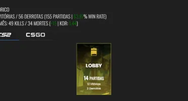 Conta steam Level 82 -Faceit 10 -GC 20 -23K Premier