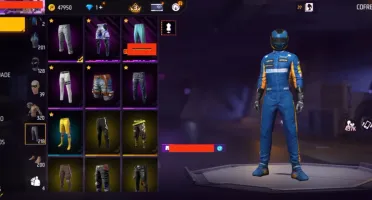 Conta de Free Fire Rara Com várias parcerias