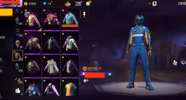 Conta de Free Fire Rara Com várias parcerias