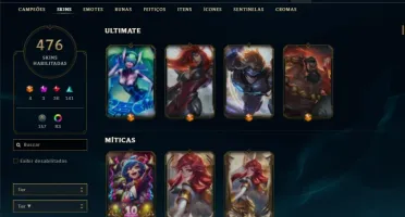 CONTA LOL + VALORANT