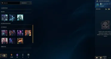 CONTA LOL + VALORANT