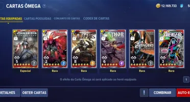 Conta Marvel Future Revolution(MFR)