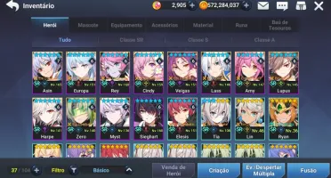 Conta Grand Chase Mobile Mid Game