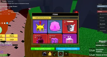 Continha de blox fruits lvl max