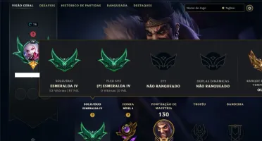 Esmeralda 4 com 45 Champs e 10 Skins