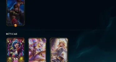 Conta Platina II, LVL 489, 194 skins, 120+ campeões.