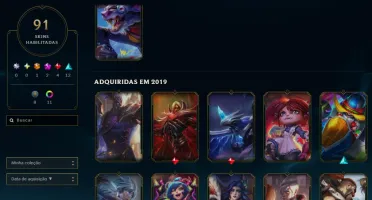 [Entrega Automática] Lol Prata, 91 Skins, Skins Ultimate