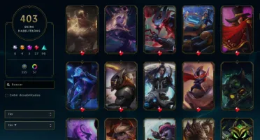 League of Legends - Conta de Colecionador