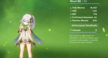 Genshin Impact Conta - AR51com seis 5*