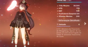Genshin Impact Conta - AR51com seis 5*