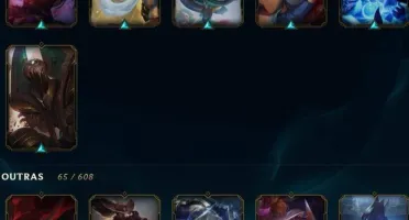 Conta BR 90 skins Todos campeões