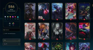 Conta Lol | 290 Skins | Season 2012 | 100% Segura