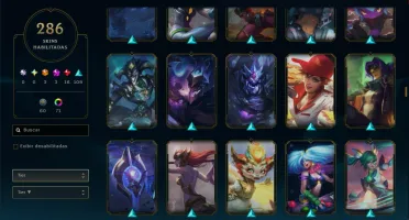 Conta Lol | 290 Skins | Season 2012 | 100% Segura
