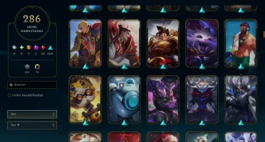 Conta Lol | 290 Skins | Season 2012 | 100% Segura