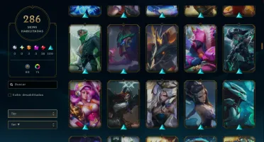 Conta Lol | 290 Skins | Season 2012 | 100% Segura