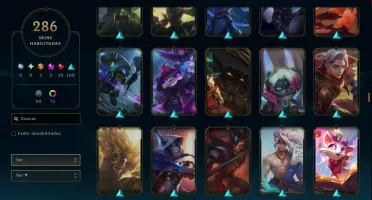 Conta Lol | 290 Skins | Season 2012 | 100% Segura