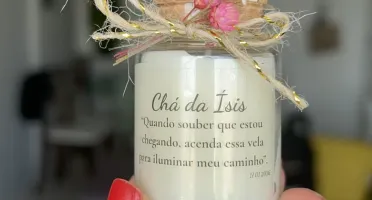 Velas artesanais aromáticas