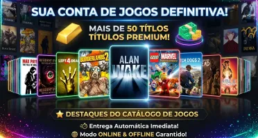 MEGA BIBLIOTECA STEAM +50 JOGOS | OFF-LINE • ENVIO AUTO
