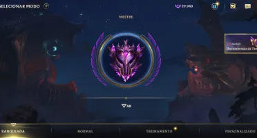 WILD RIFT CONTA Mestre 48 pontos