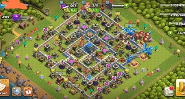 Conta Cv 12 Full Clash Of Clans Full Acesso